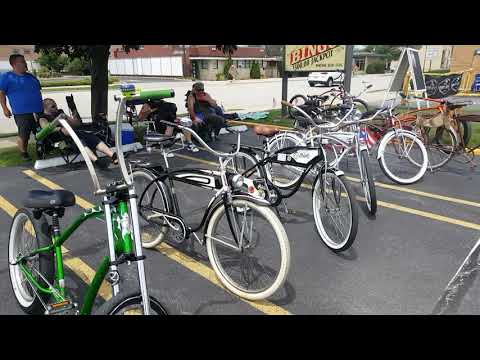 The bikes at Voodoo a-go-go