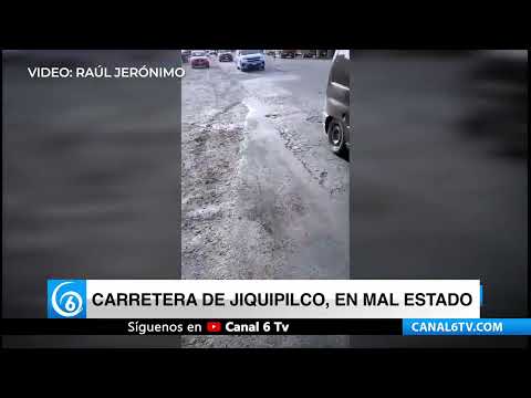 Video: Carretera de Jiquipilco, en mal estado