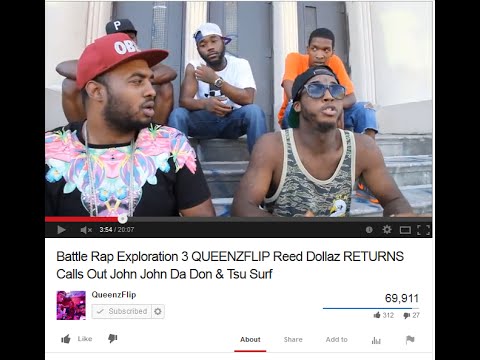 Battle Rap Exploration 3 QUEENZFLIP Reed Dollaz RETURNS Calls Out John John Da Don & Tsu Surf