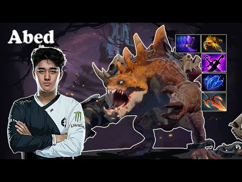 Abed - Primal Beast Midlane vs NothingToSay Death Prophet | Dota 2 7.32b Gameplay