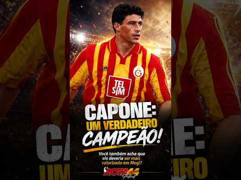 CAPONE FOI CAMPEÃO DA EUROPA! MOGI MIRIM VALORIZA ESSE GIGANTE COMO DEVERIA? #futebol #campeão