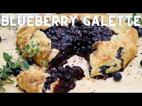 BLUEBERRY GALETTE | Anitas Delights