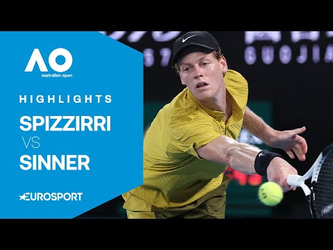 Eliot Spizzirri - Jannik Sinner | Highlights deutsch | 3. Runde | Australian Open 2026 | Tennis