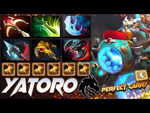 Yatoro Gyrocopter Perfect Carry - Dota 2 Pro Gameplay [Watch & Learn]