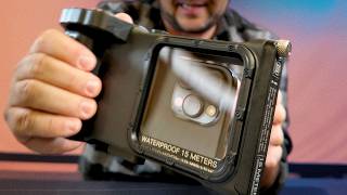 Underwater Diving Phone Case with Bluetooth Controller, IP68 50FT Waterproof for iPhone