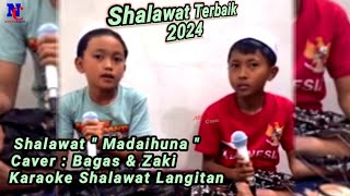 Download lagu 'Madaihuna' Shalawat Langitan Paling Ngetren 2024 | Caver Terbaik Bagas & Zaki mp3