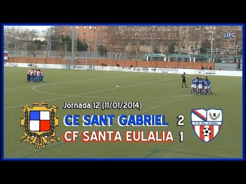 2013-14 Cadete Preferente - J12 - CE Sant Gabriel - CF Santa Eulalia  2-1
