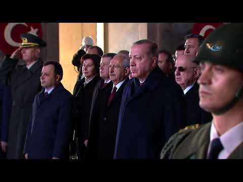 Devletin zirvesi Anıtkabir'de