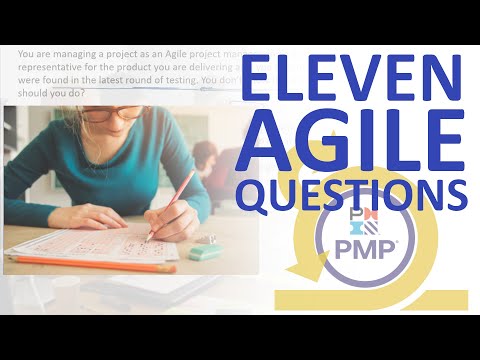 11 AGILE PMP EXAM QUESTIONS