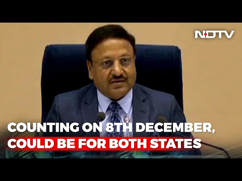 Himachal To Vote On Nov 12, Results Dec 8; No Gujarat Announcement Today