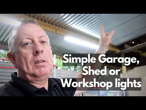Simple Workshop, Shed or Garage Lights