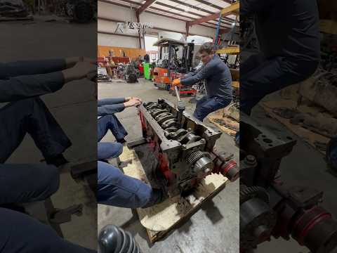 Cummins ISX Dual Cam Overhaul Part 5 #enginerebuild #cummins #mechanic #essential #garage