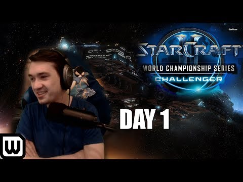 WCS 2019 SEASON 1 NA CHALLENGER! Qualifer Megacast Day 1