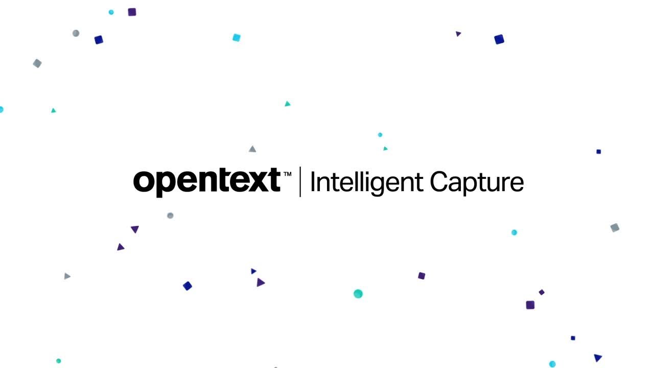 OpenText Intelligent Capture (Formerly Captiva) Overview