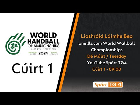Day 3 - Court 1 | oneills.com World Wallball Championship | Liathróid Láimhe Beo