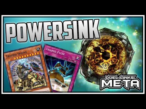 Abusing Powersink! F2P Powerful Negate With Triamids! [Yu-Gi-Oh! Duel Links]