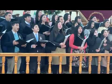 Coro Juvenil Iglesia Evangélica Pentecostal Puerto Octay, Chile, de visita en IEP Los Lagos.