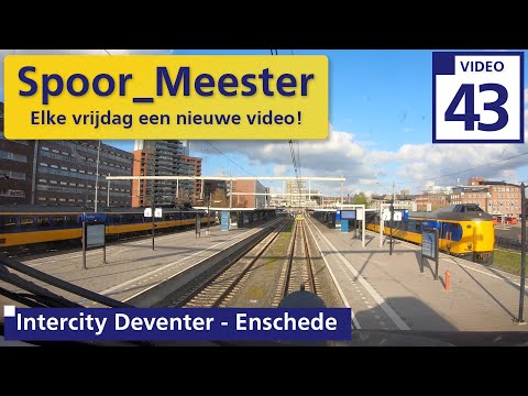 (4K) Cabview NS Trein ICMm | Rij mee met de INTERCITY van Deventer naar Enschede (43)