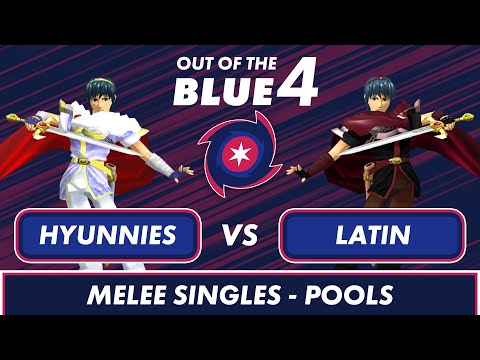 Hyunnies (Marth) vs Latin (Marth)- Pools - Out of the Blue 4