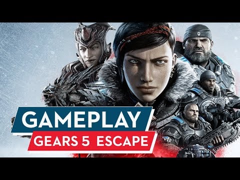 15 Minuten Gears 5 Escape Gameplay | E3 2019