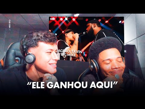 NEO E APOLLO REAGEM À FINAL DA BATALHA DA NORTE - MAGRÃO, TAVIN, BIG MIKE X JOTAPE, BASK E ZULUZÃO