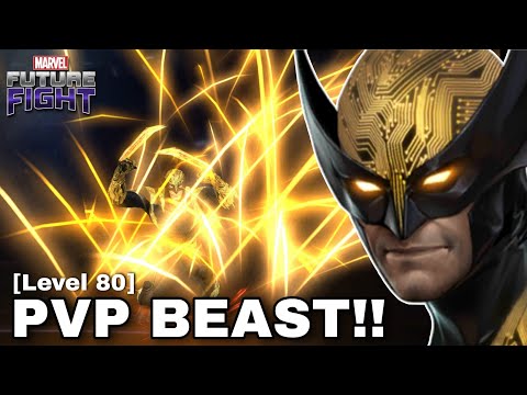 WOLVERINE Level 80 with Artifact PVP test in Marvel Future Fight [HINDI] #mff #mffhindiindia
