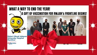 RWJUH Vaccinates 1st Round of Frontline Employees