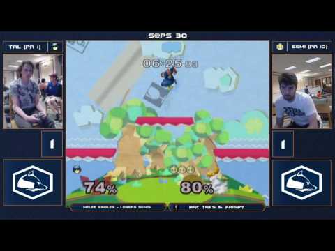 S@PS 30 Melee Singles - TRL (Falcon) vs Semi (Peach) - Loser's Semis