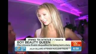 jenna talackova a transgender disqualified from Miss Universe Canada