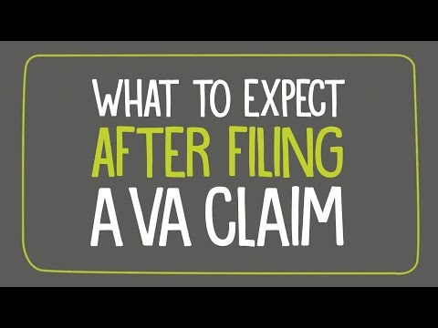 Video thumbnail for What to Expect After Filing a VA Claim