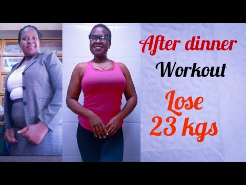 After Dinner Workout 2.(Lose Weight With Ronji)