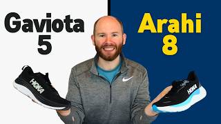 Hoka Arahi 8 vs Gaviota 5 | Hoka Stability Shoes Breakdown by a Foot Specialist