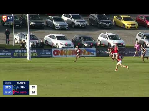 Rd 15 SANFL Snapshot - South's Hayden Sampson with a perfect crumb goal on siren
