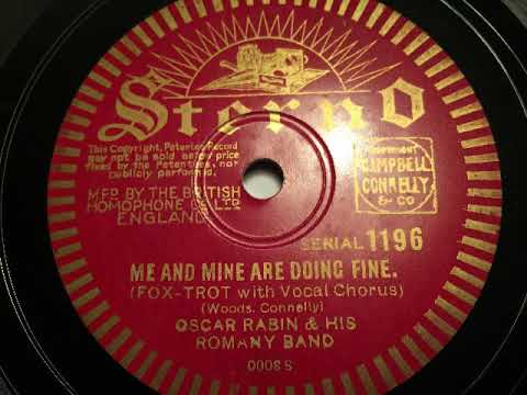 Oscar Rabin Romany Band, The Three Ginx, Me and mine are doing fine, Foxtrot, 1933