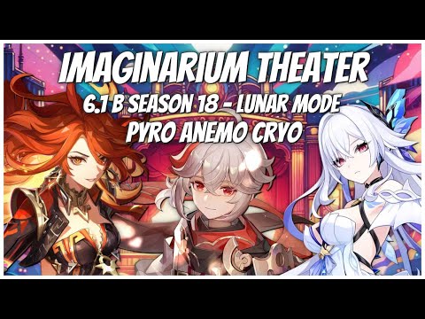 Imaginarium Theater 6.1 B | Lunar Arcanum & Acts 1 - 10 Full Run | Genshin Impact