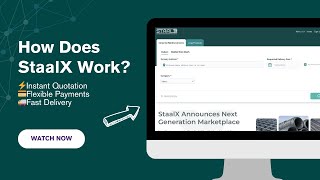 Buy Steel Online in Minutes | Step-by-Step StaalX Tutorial