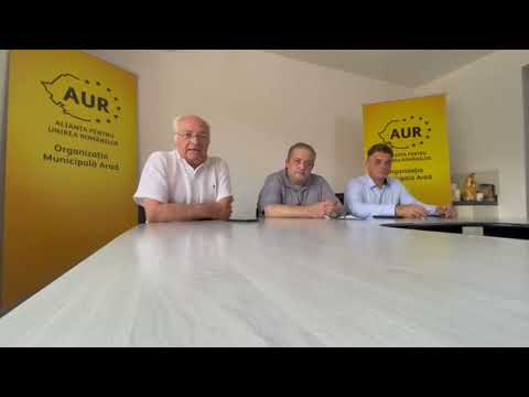 Cristian Terheș va reprezenta Aradul la „Europarlamentare” din partea AUR