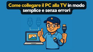Come collegare il PC alla TV in modo semplice e senza errori