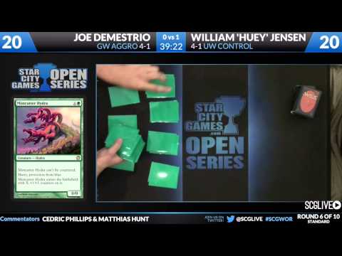 SCGWOR - Standard - Round 6 - William 'Huey' Jensen vs Joe Demestrio