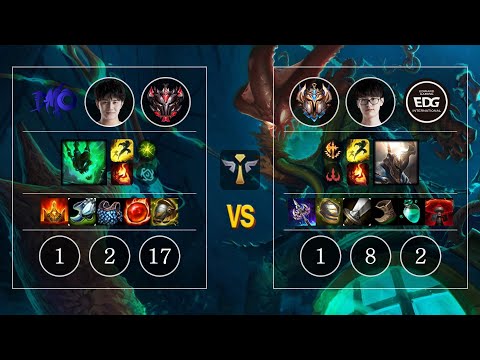 DMO Mark Thresh vs EDG Meiko Pantheon Sup - KR Patch 10.12