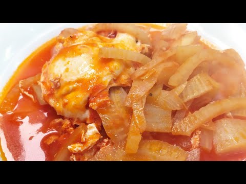 Finocchi in umido con le uova facili e buonissimi