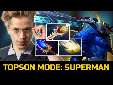 TOPSON CREATING META MID SVEN - SUPERMAN MODE 1 HIT DELETE COMBO