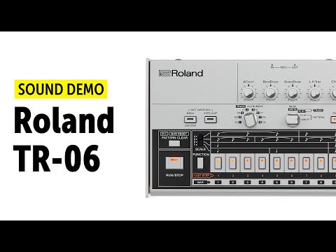 Roland TR-06 Sound Demo (no talking) – Instruments, Parameters & FX-Variations Walkthrough