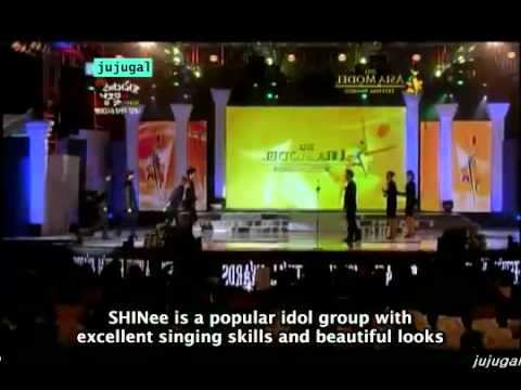 SHINee Receive BBF Popular Singer Award (ENG)