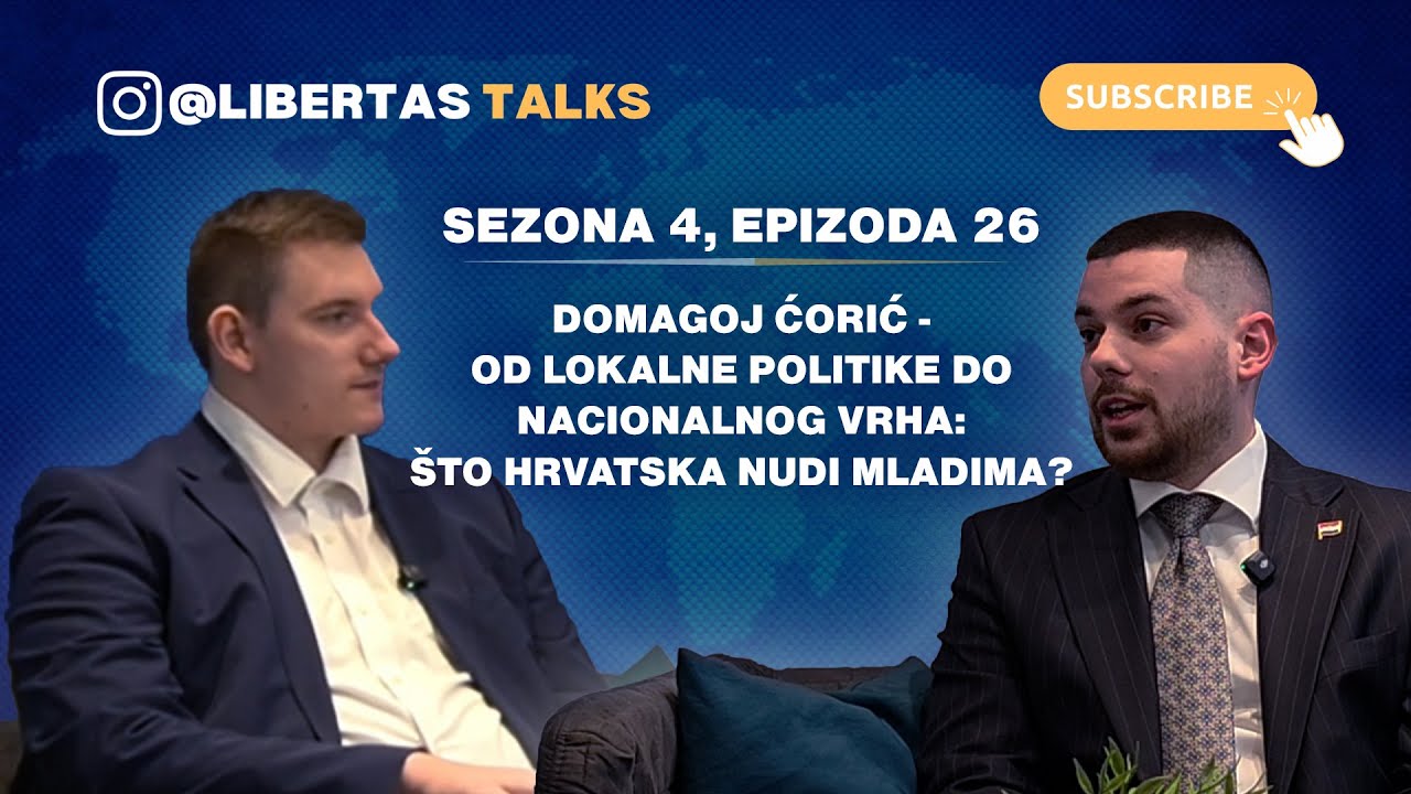 S4E26: Domagoj Ćorić - Od lokalne politike do nacionalnog vrha: što Hrvatska nudi mladima?