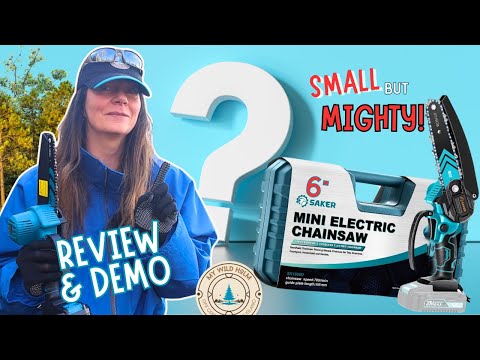 Saker Mini Cordless Chainsaw Review – Is This 6-Inch Tool Worth It for DIY & Off-Grid Living?