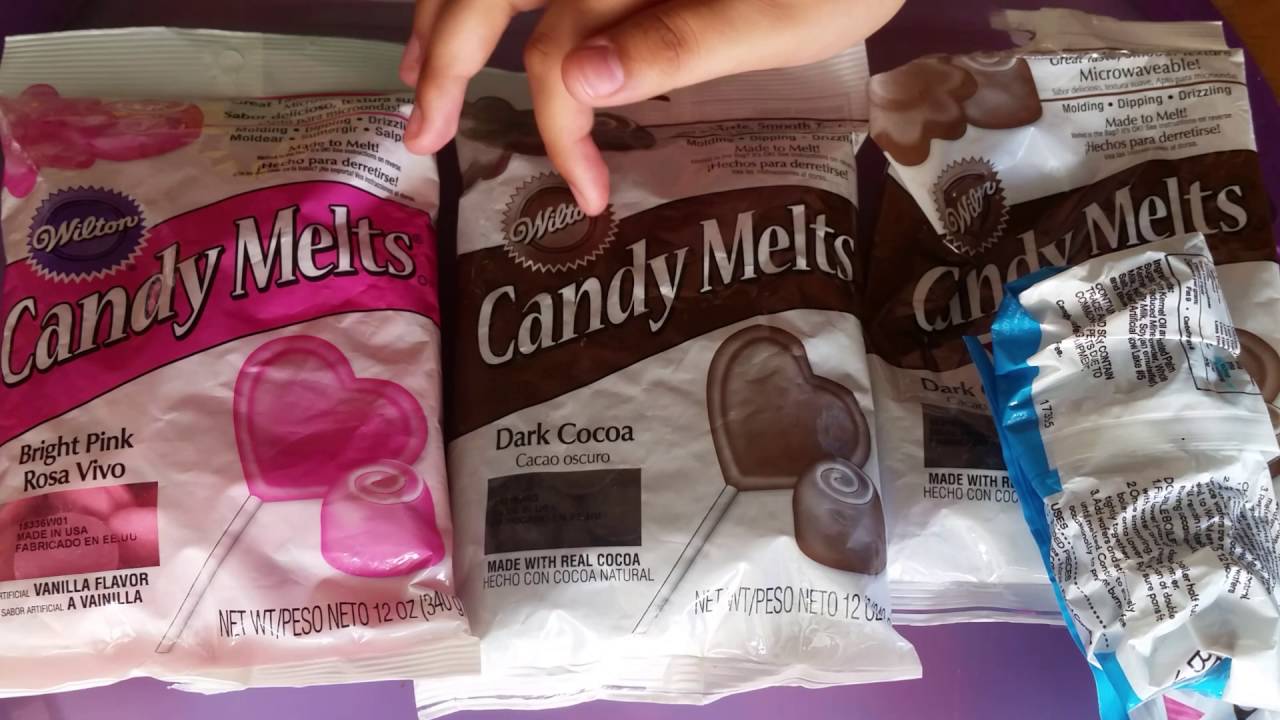 Que chocolate/dulce uso para derretir y hacer decoraciones