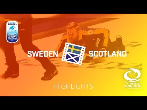 HIGHLIGHTS: Sweden v Scotland - Men - Le Gruyère AOP European Curling Championships 2018