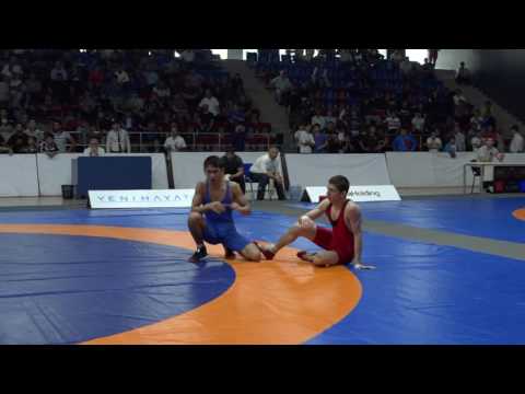 YAÇ-2016 / Kasumov Maqomedqadji - Əmişov Sabutay / sərbəst, 54 kq FİNAL