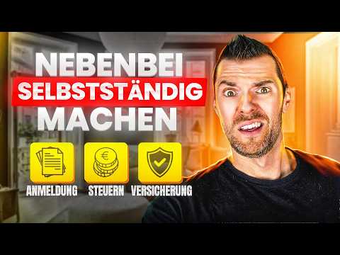 NEBENBEI SELBSTSTÄNDIG - Die ultimative Anleitung zum Nebengewerbe anmelden & durchstarten
